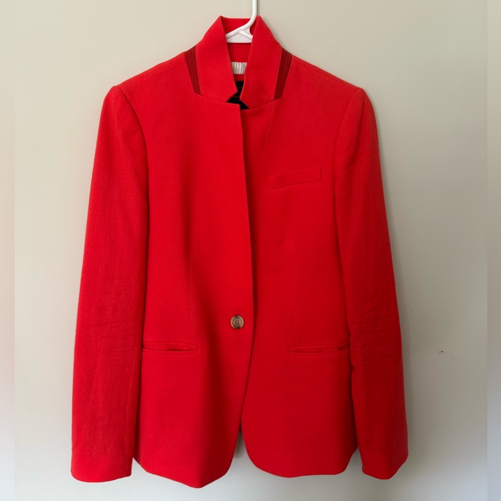J. Crew Regent Wool Blazer Red 6